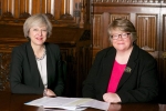 The Prime Minister with Therese Coffey